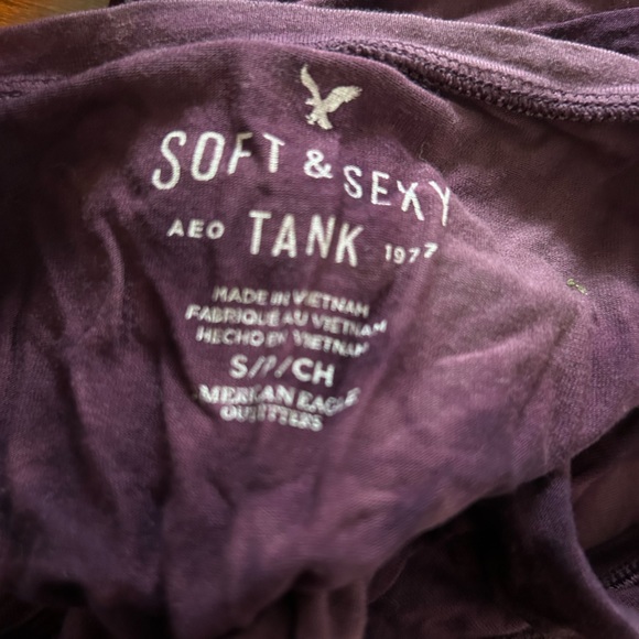 American Eagle Outfitters Soft & Sexy Purple Tank Top - Picture 4 of 4